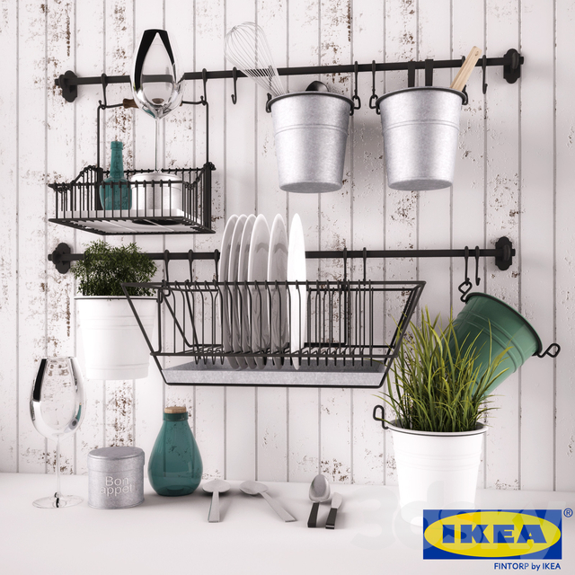 3d models Other kitchen accessories IKEA FINTORP 