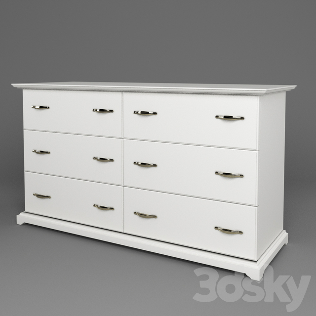 3d Models Sideboard Chest Of Drawer Birkeland