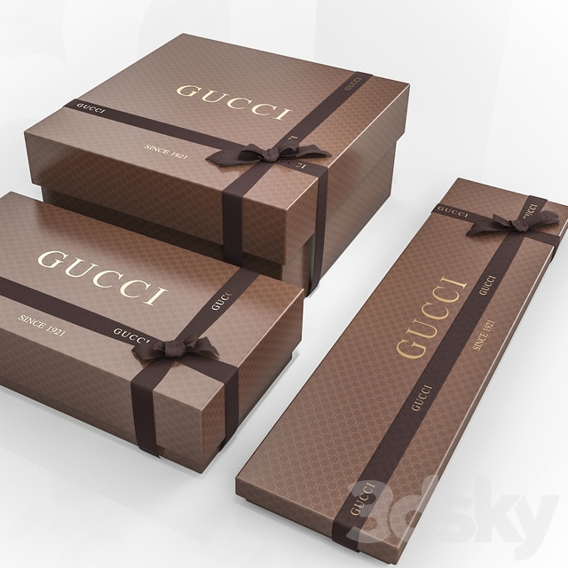 3d models: Other decorative objects - Gucci Packaging