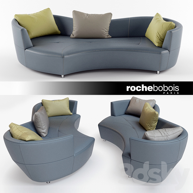 3d models Sofa Digital Large Round 3Seat Sofa by Roche