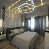 High-Tech bedroom