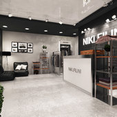 Дизайн проект магазина молодежной одежды NIKI FILINI