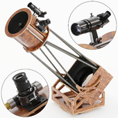 Любительский 250 мм. телескоп на монтировке Добсона.