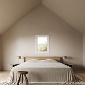 Minimalistiс bedroom (сделано по референсу)