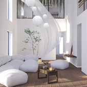 Minimalism living room