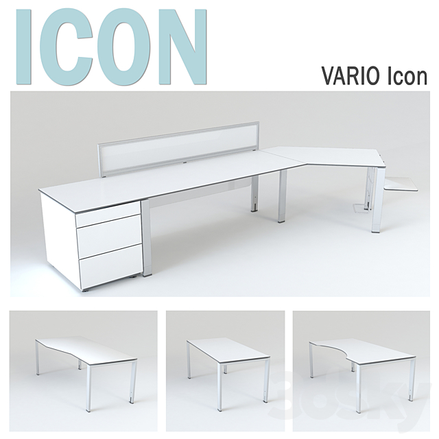 
                                                                                                            Office desks from the VARIO Icon
                                                    