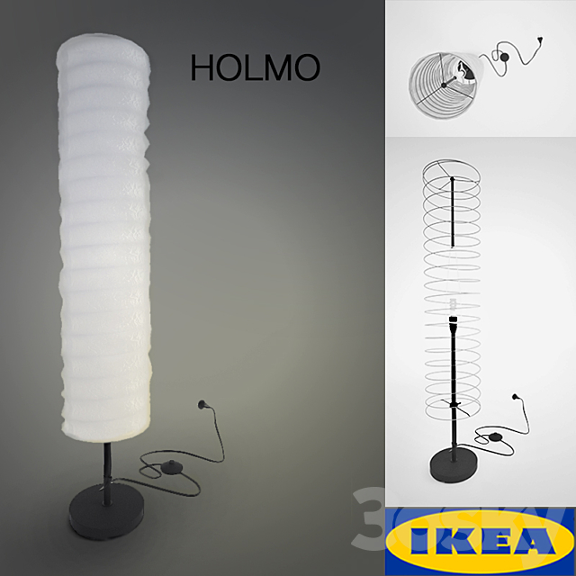 Holmo Ikea Floor Lamp New in Box 