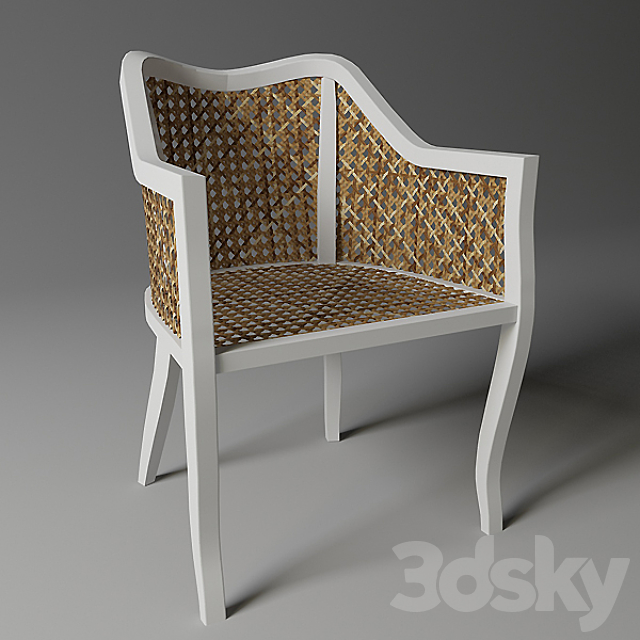 3d Models Chair Wicker Chair