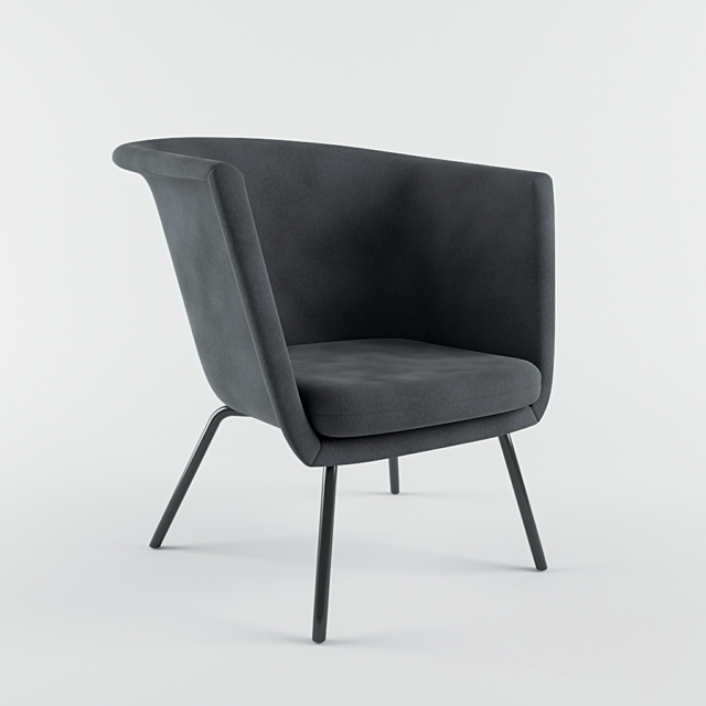 
                                                                                                            H57 Easy Chair by Herbert Hirche
                                                    