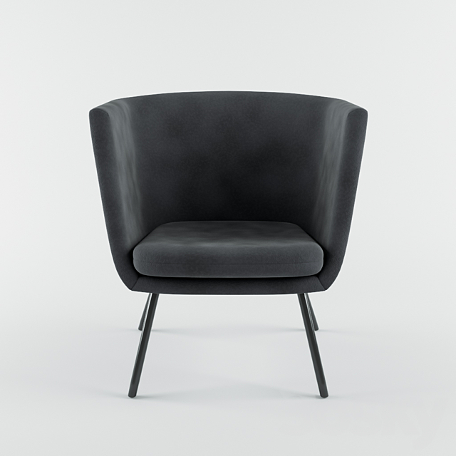 
                                                                                                            H57 Easy Chair by Herbert Hirche
                                                    