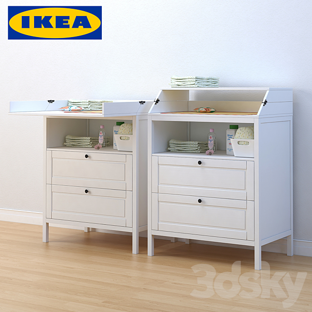 ikea changing table accessories
