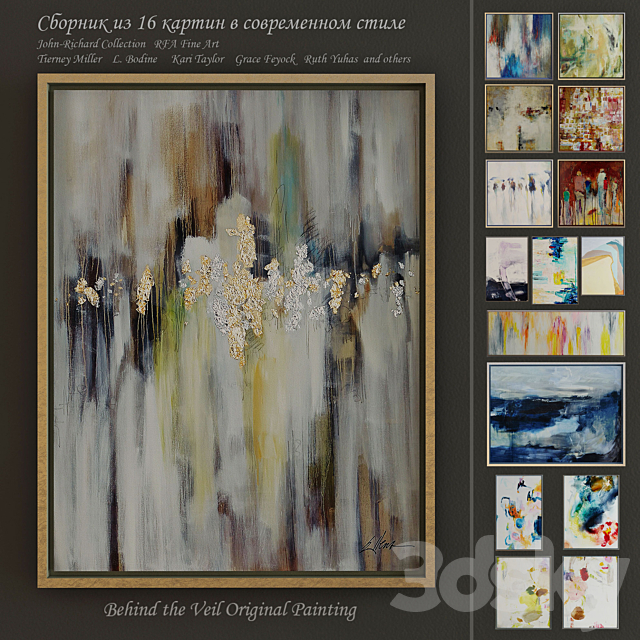 
                                                                                                            The collection of contemporary paintings (set-2)
                                                    
