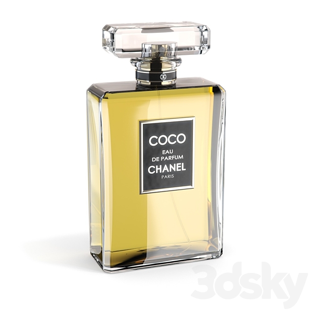 Chanel Coco Perfume - Beauty salon - 3D Models