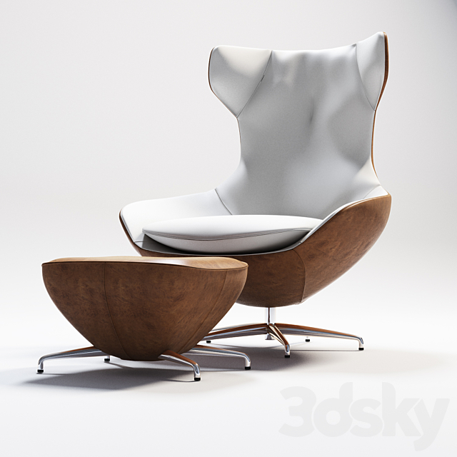 Leolux Caruzzo - Arm chair 3D Models