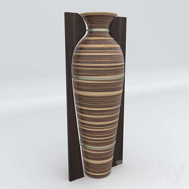 3d models: Vase - Vase Floor