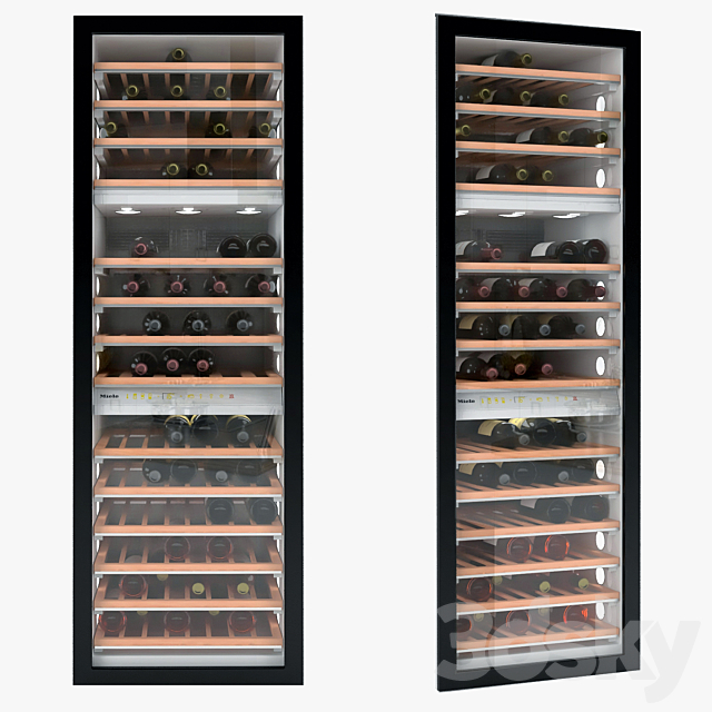 3d Models Kitchen Appliance Miele Kwt 1602 Vi Mastercool Wine