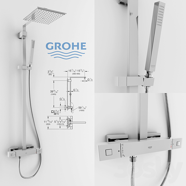Grohe Euphoria XXL Shower System - Faucet - Models