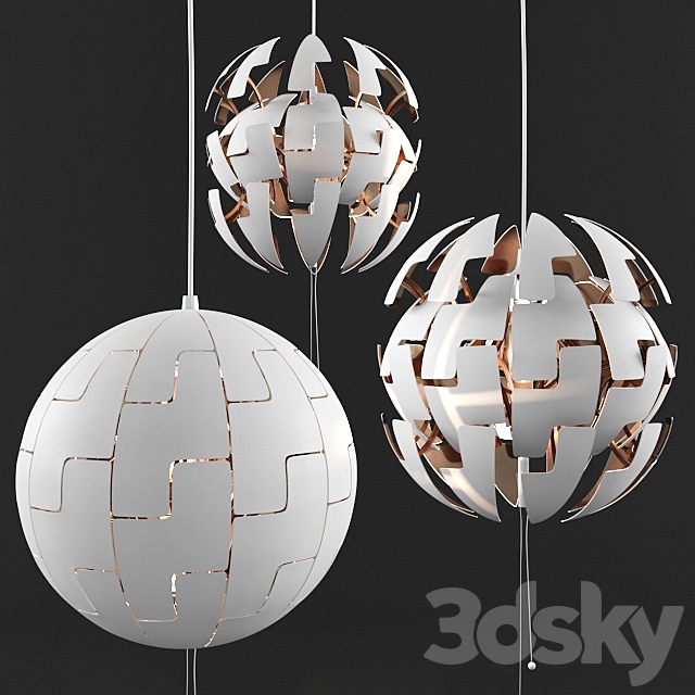 ps 2014 Pendant light - 3D Models