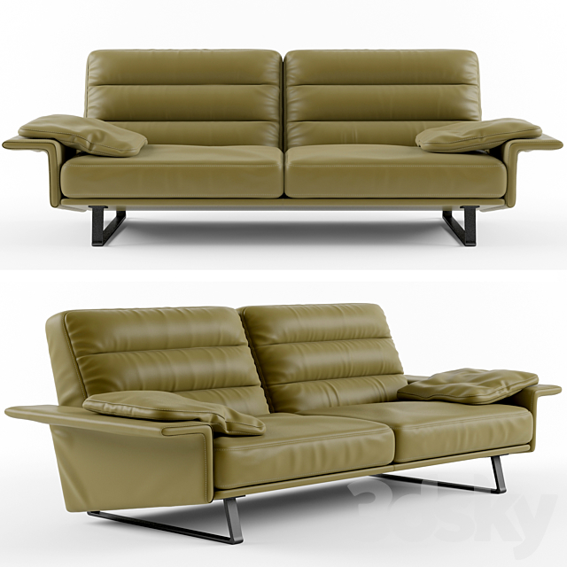 3d Models Sofa Leather Renegade, Gamma Leather Furniture
