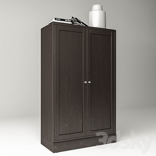 Havsta Cabinet With Base Wardrobe, Black Storage Cupboard Ikea