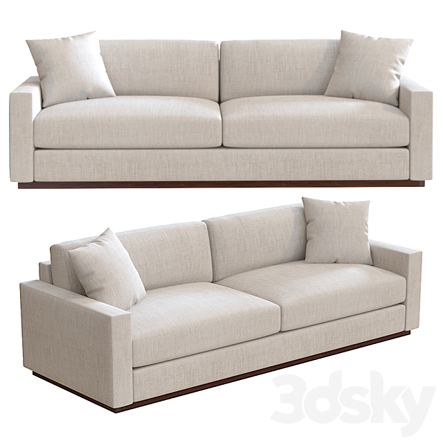 ralph lauren desert modern sofa