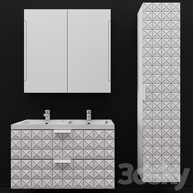 retort Onhandig Verouderd Ikea Godmorgon / Odensvik - Bathroom furniture - 3D Models