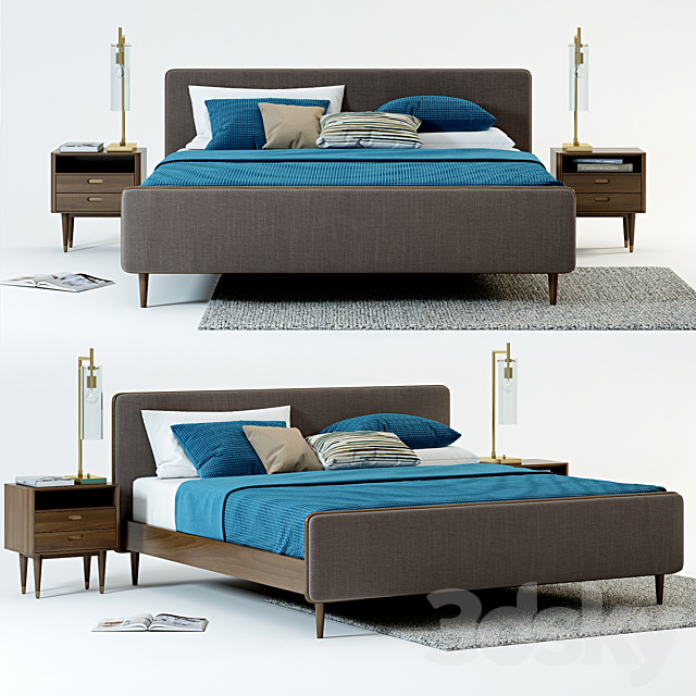 Scandinavian Designs Holfred Bed, Scandinavian Designs Bed Frame