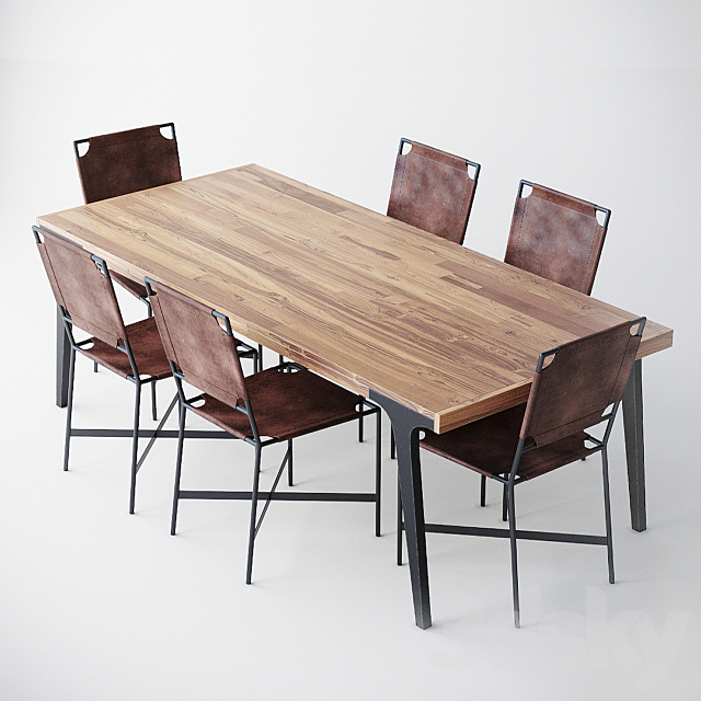 Crate Barrel Dining Set Table, Dining Room Table With Barrel Chairs