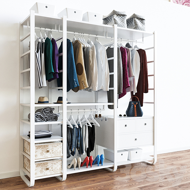 Ikea Cloth Wardrobe - Free shipping! simple IKEA cloth wardrobe folding ...