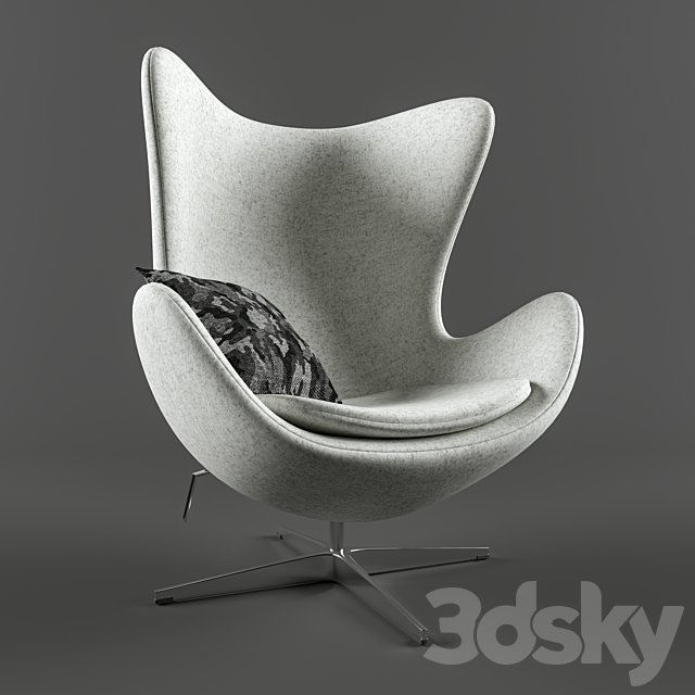3d Models Arm Chair Egg Lounge Chair