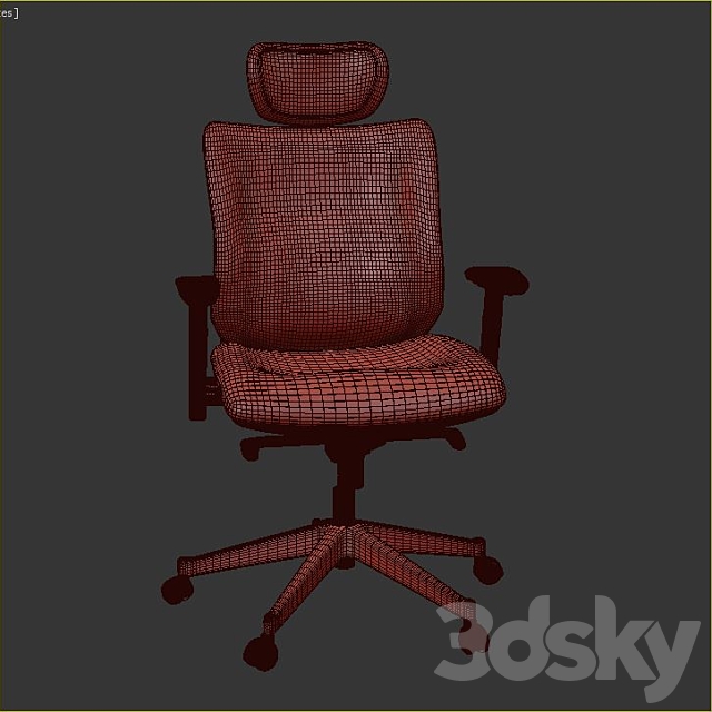 office chair - Office furniture - 3D Models