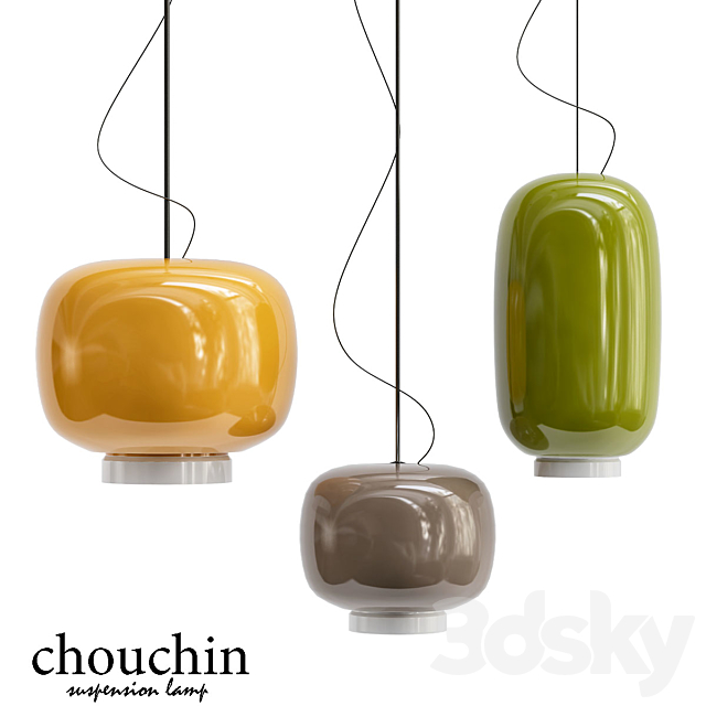 chouchin Pendant light 3D Models 3DSKY
