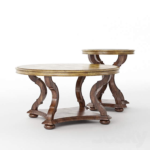 Archivist Round Tail Table, Archivist Round Table