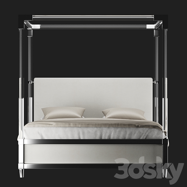 Rayleigh Acrylic Canopy Bed 59, Rayleigh Acrylic King Canopy Bed