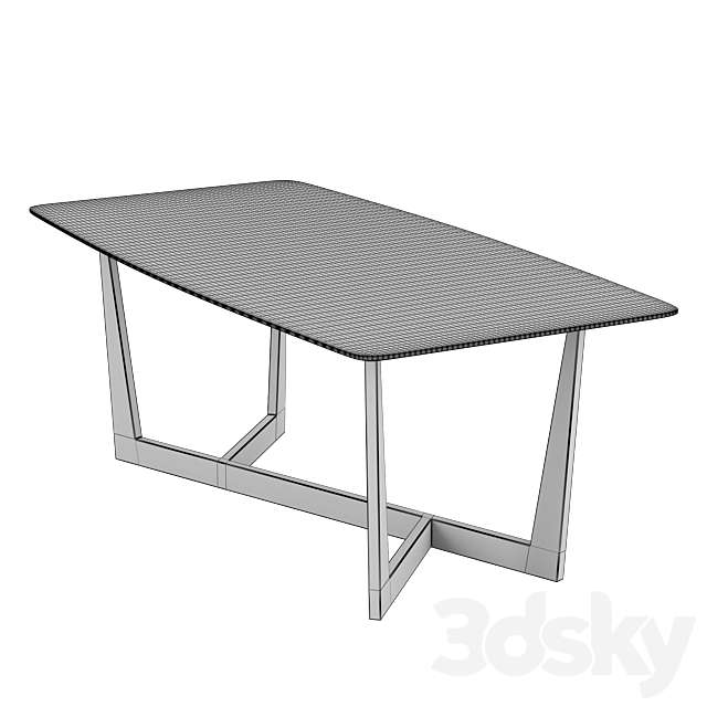 Marble Table-1 - Table - 3D Models