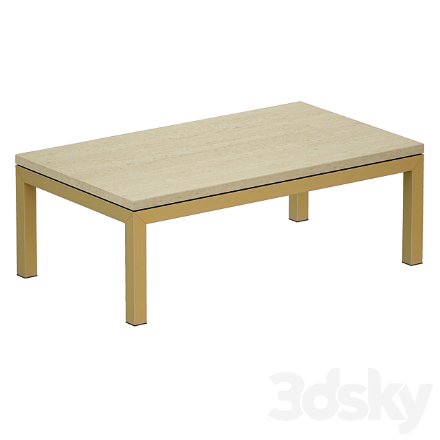 Brass Base 48x28 Small Rectangular, Small Outdoor Coffee Table Rectangle
