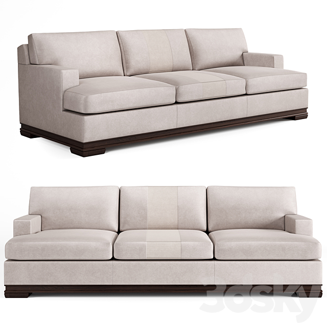 3d Models Sofa Holly Hunt Carlyle, Carlyle Sofa Bed