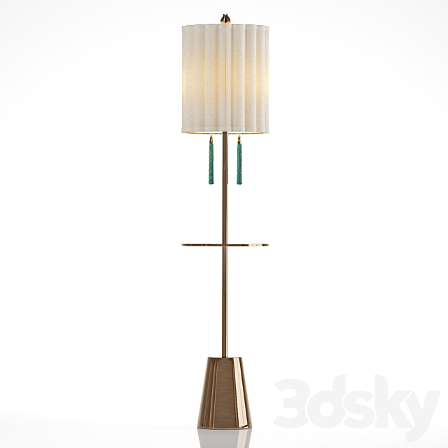 Floor Lamp Dorette, Ethnic Floor Lamps
