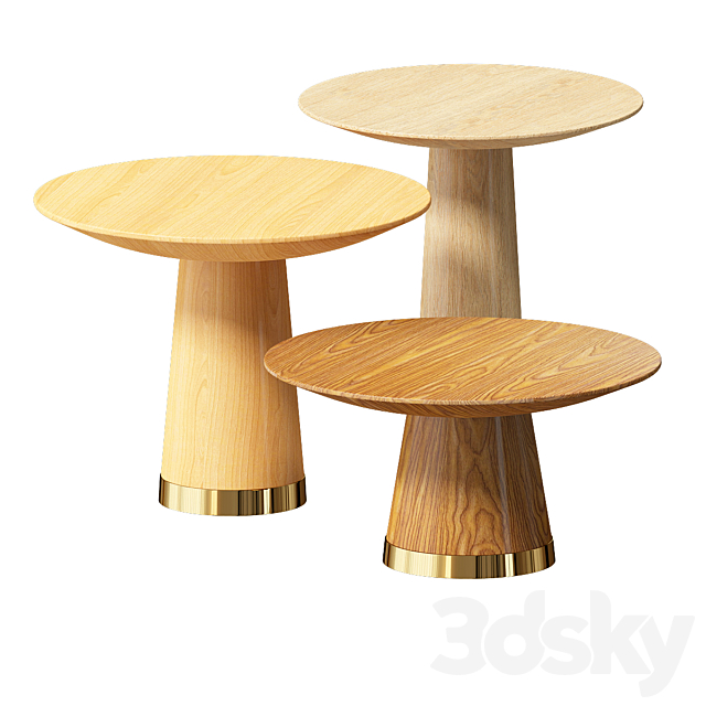 By ghost bell Mitja-Baobab-Coffee-Table-Solid-Walnut - Table - 3D Models