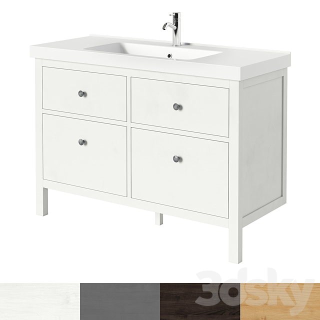 Ikea Hemnes Odensvik Sink Cabinet With, Hemnes Bathroom Vanity Ikea