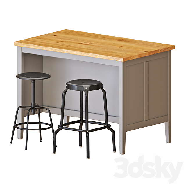 Ikea Tornviken Kitchen Island Table, Ikea High Table And Bar Stools
