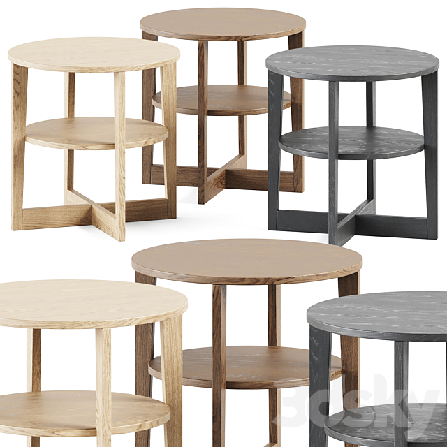 Ikea Vejmon Side Table, Wooden Garden Coffee Table Ikea