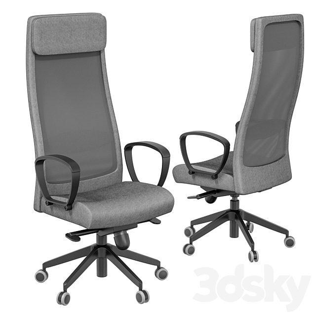 optional Decent Excavation Ikea Markus Markus Office Chair - Arm chair - 3D Models