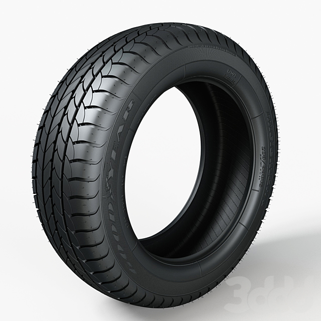 Tire GoodYear Efficient Grip R16 - Транспорт - 3D Модель.
