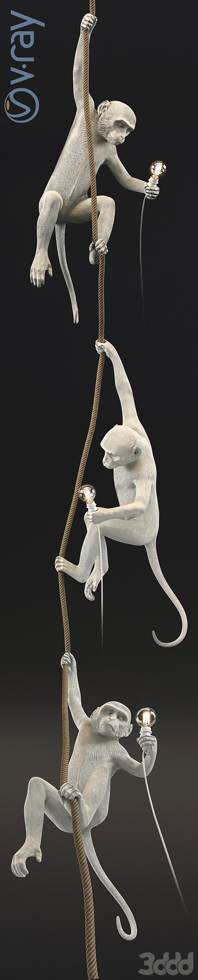 
                                                                                                            The Monkey Lamp  Ceiling Version by Seletti
                                                    