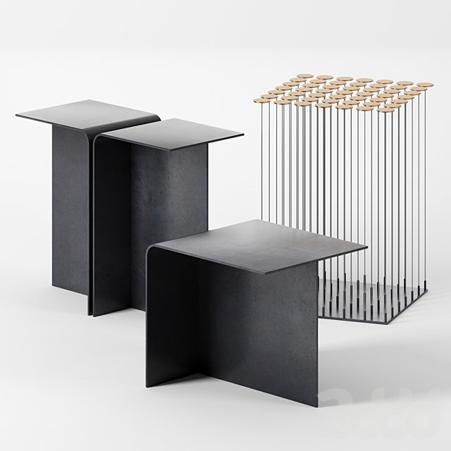 
                                                                                                            Side tables by Gentner design
                                                    