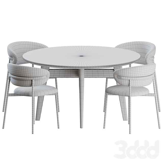 
                                                                                                            Oleandro Dinning Set 03 by Calligaris
                                                    