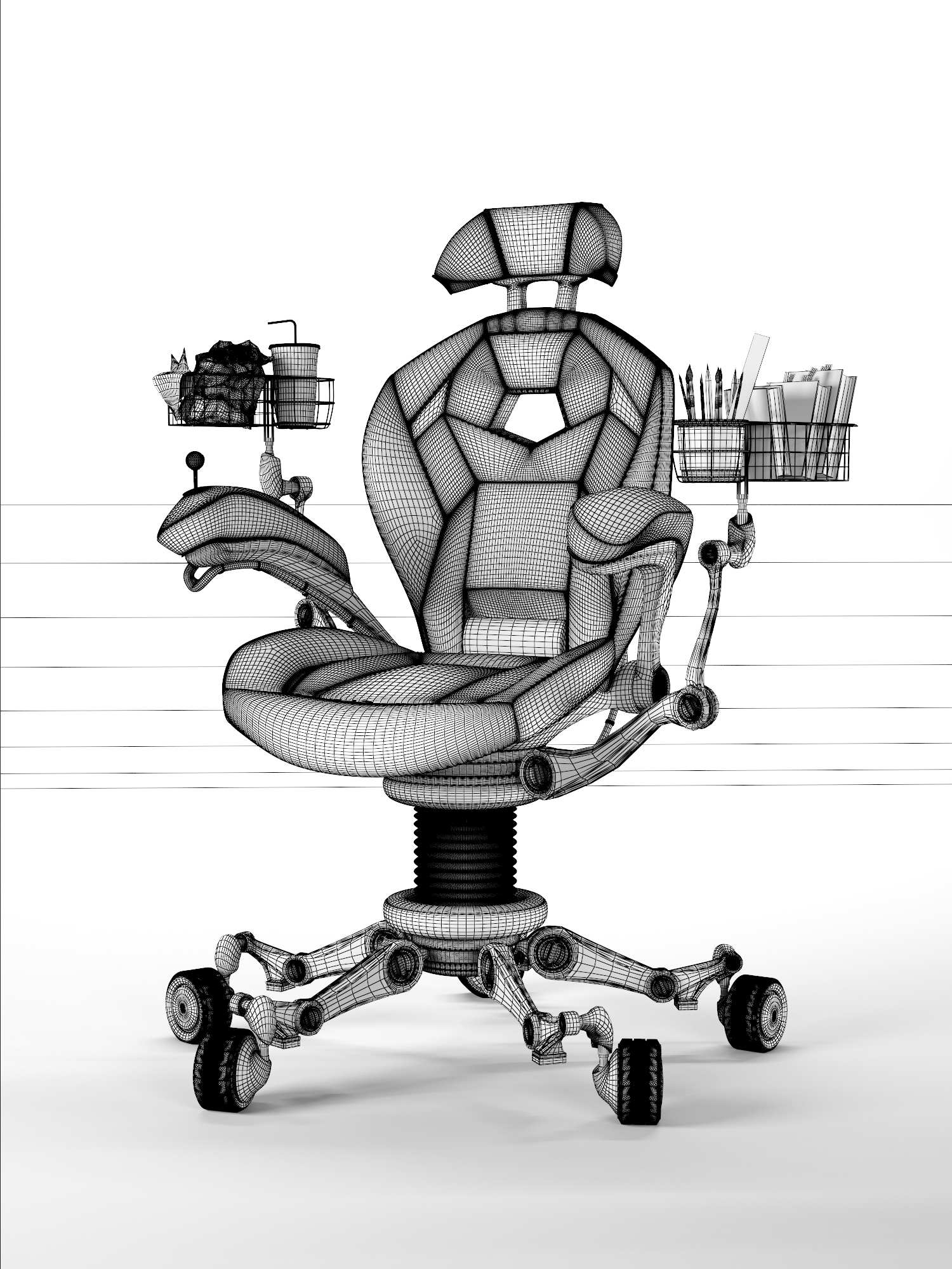 Кресло игровое Cyberpunk