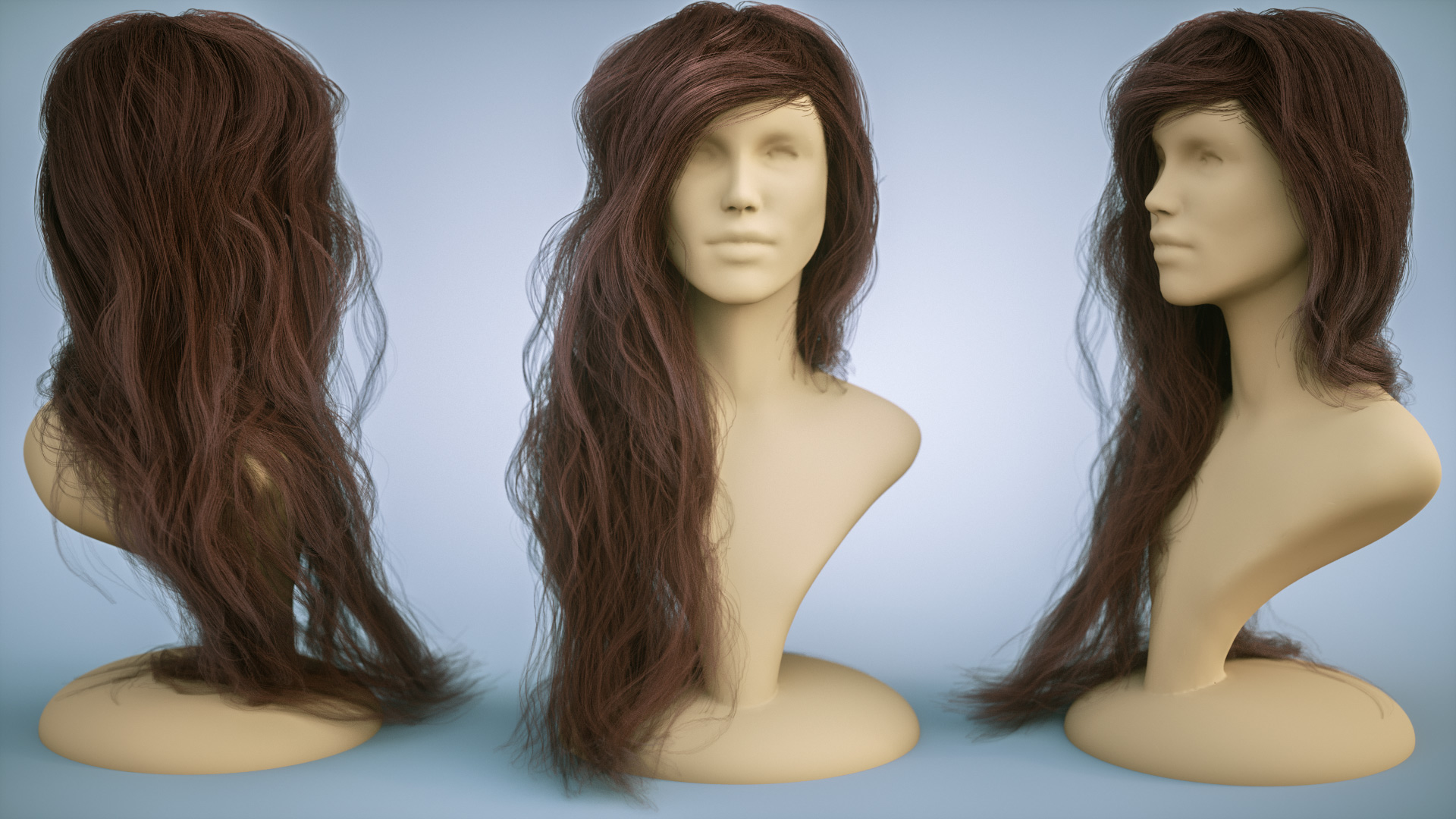 Как создать реалистичные волосы