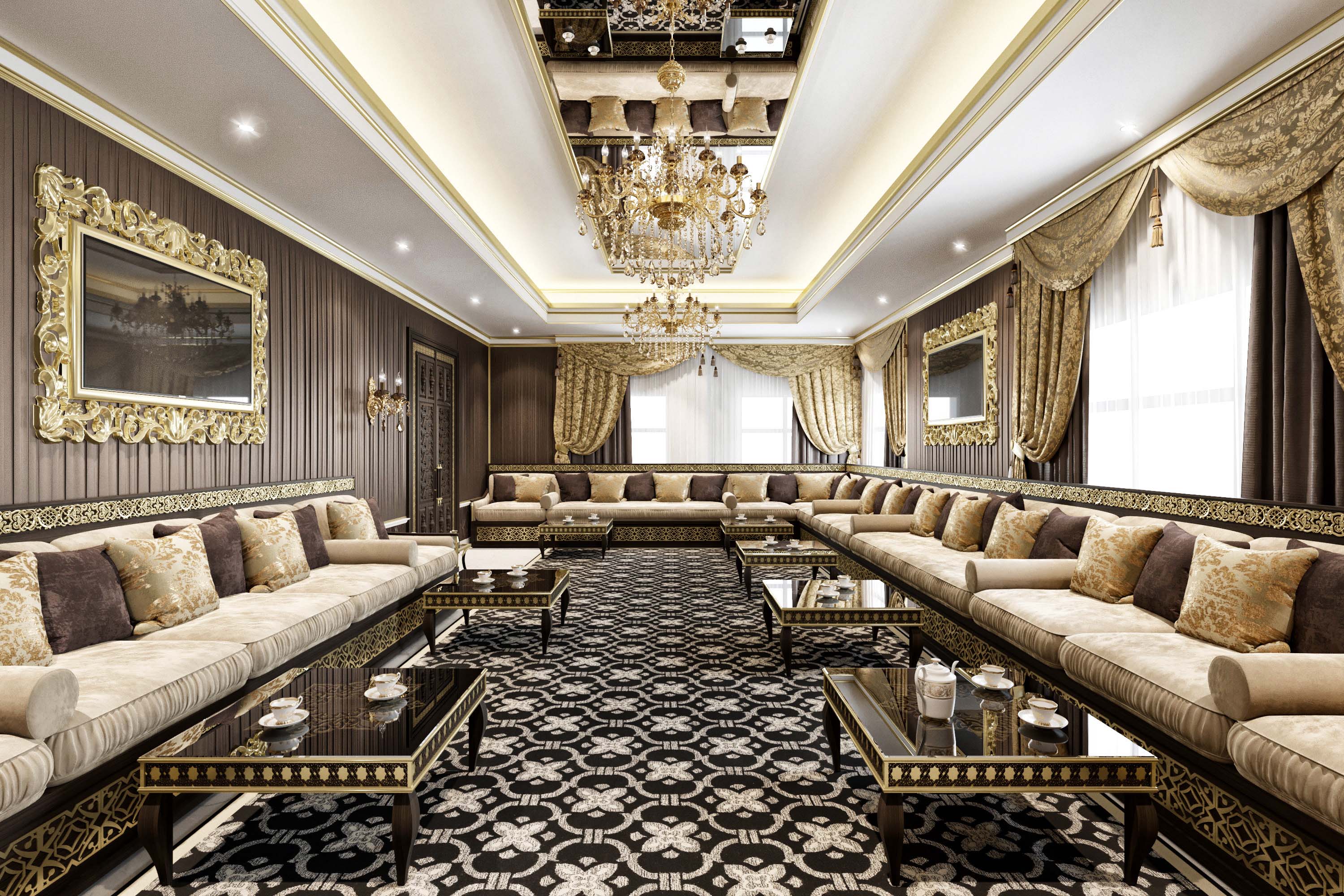 Luxury Mansion Interior диван